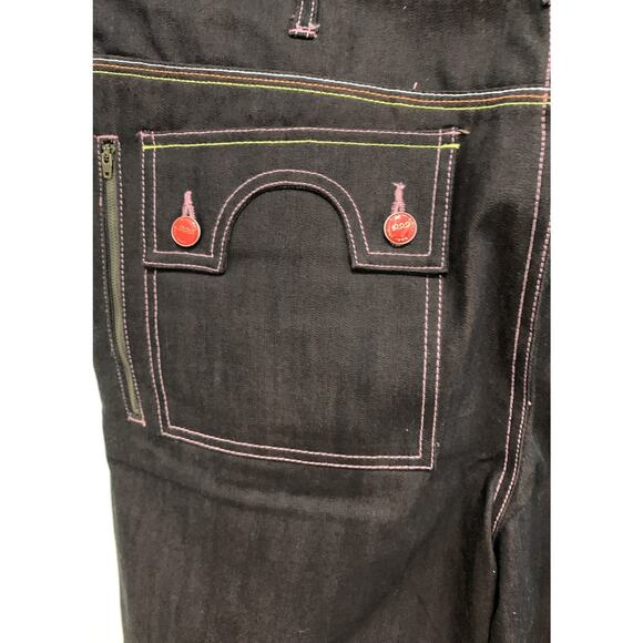 Gino Green Global Black Jeans Hip Hop Baggy 40 x 33 New w/ Tag - Picture 6 of 9